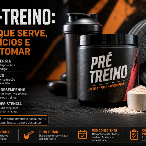 Pré-treino: para que serve, benefícios e como tomar