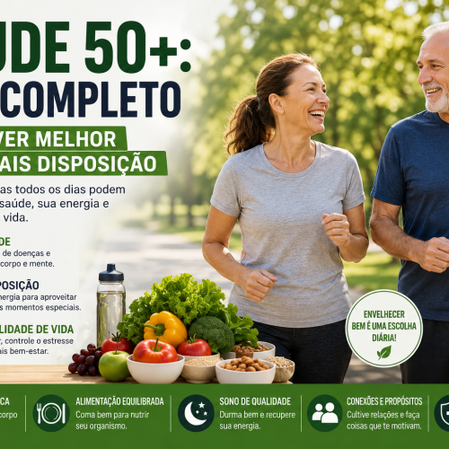 Envelhecimento saudável: hábitos que fazem diferença após os 50